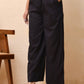 Vaasva Women White Solid Palazzo Pant | Swadesiicart