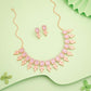 Tehzeeb Creationss Lavender Colour Choker With Stud - Swadesiicart