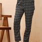 Vaasva Women Dobby Straight Pants | Swadesiicart