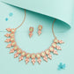 Tehzeeb Creationss Sea Green Colour Choker With Stud - Swadesiicart