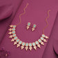 Tehzeeb Creationss Sky Blue Colour Choker With Stud - Swadesiicart