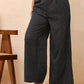 Vaasva Women Black Kantha Flared Pants | Swadesiicart