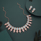 Tehzeeb Creationss Sky Blue Colour Choker With Stud - Swadesiicart