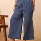 Vaasva Women Royal Blue Palazzo Pants | Swadesiicart