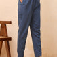 Vaasva Women Royal Blue Straight Pant | Swadesiicart