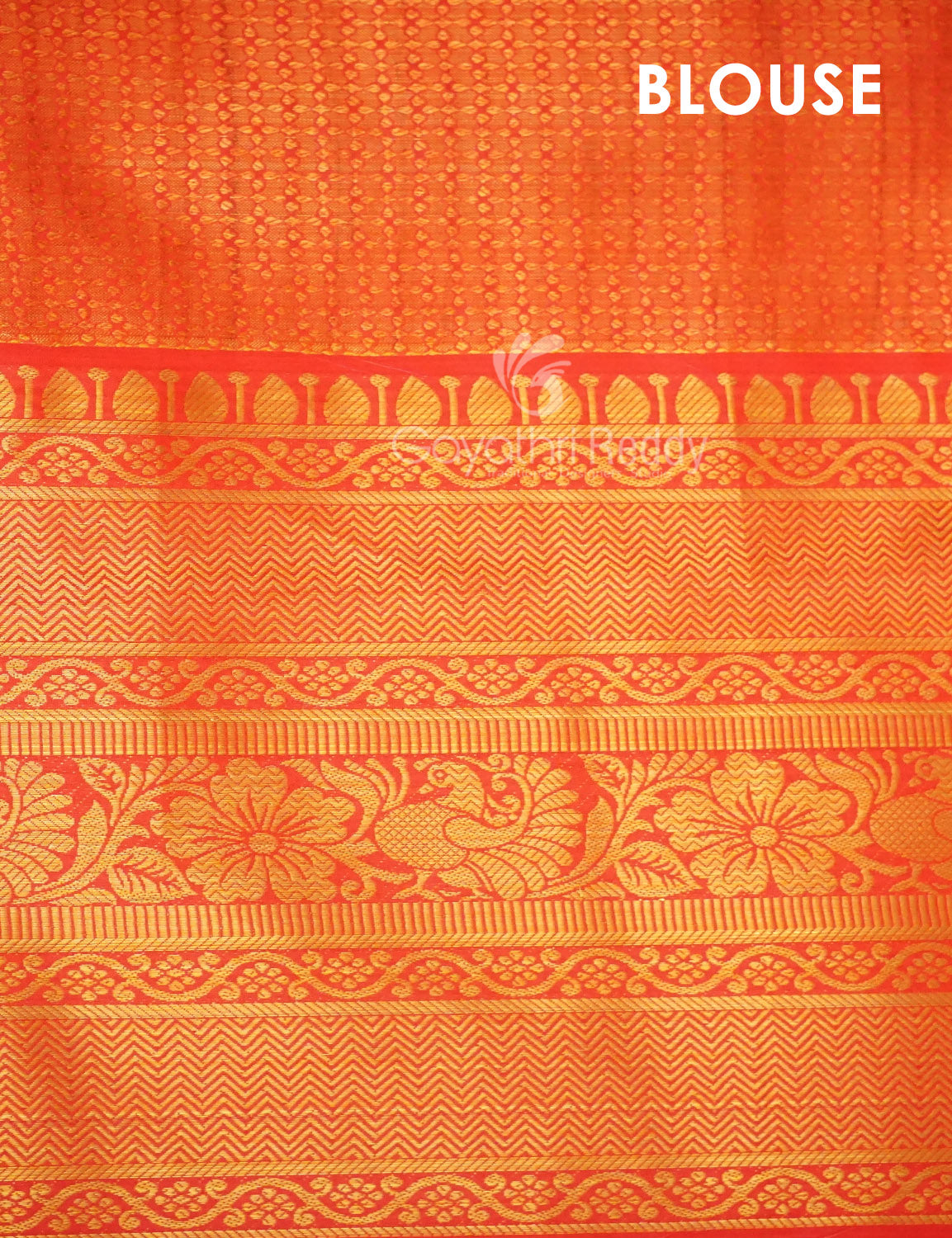 Shades of Sky Blue Colour Floral Design Banaras Semi Silk Saree By Gayathri Reddy Designer Studio | Swadesiicart
