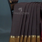 Dual Shades of Brown Pure Mangalgiri Cotton By Gayathri Reddy Designer Studio | Swadesiicart