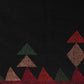 Tikhi Imli Black & Red Polycotton Printed Saree | Swadesiicart