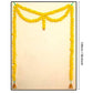 Tied Ribbons Yellow Hanging Marigold Garland Toran | Swadesiicart