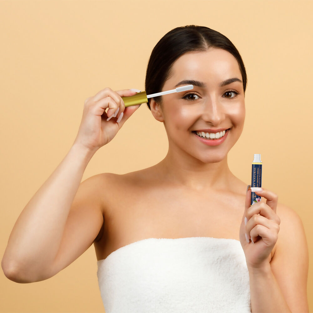 Ivory Natural Eyebrow Growth Serum - Lush Eyebrows For Both Men & Women | Swadesiicart
