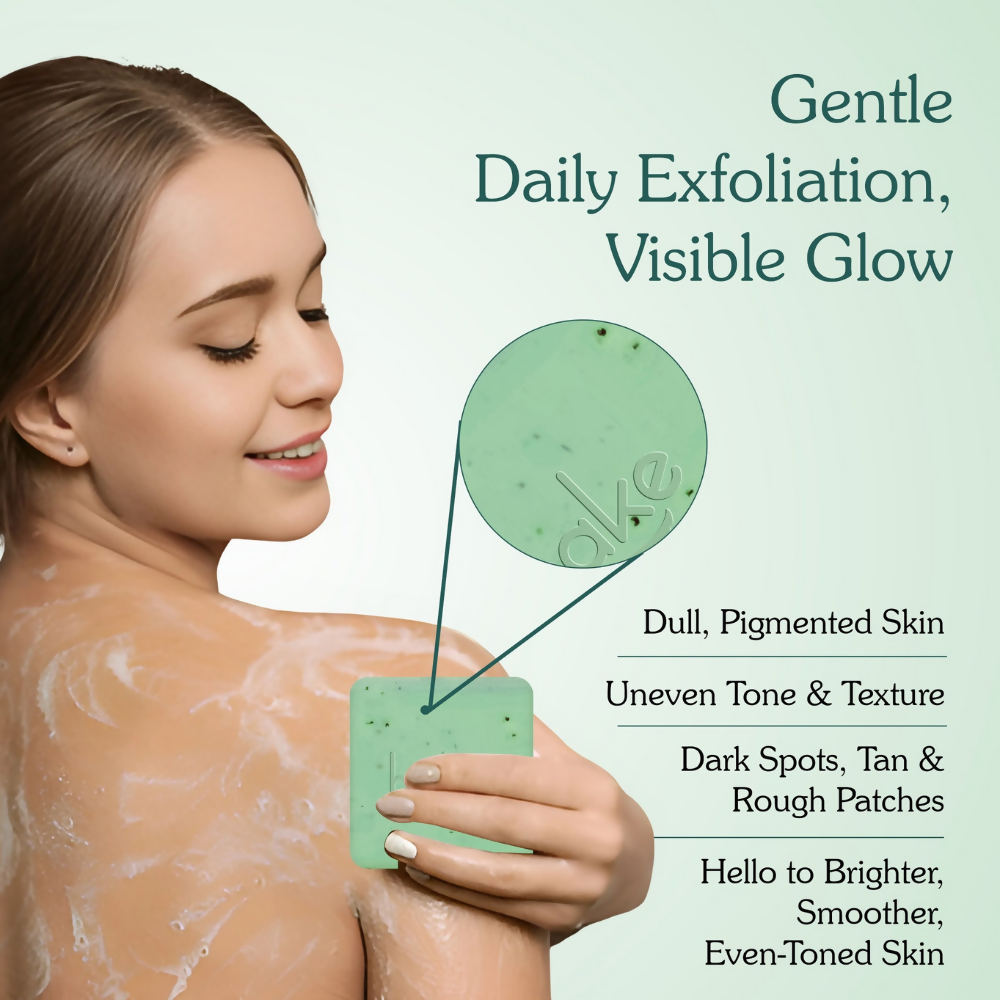 Bake 8% Glycolic Acid Scrub Treatment Soap | Swadesiicart