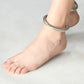 Mominos Fashion Kamal Johar Oxidised Silver Anklets | Swadesiicart