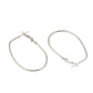 NVR Women Set of 2 Contemporary Hoop Earrings | Swadesiicart