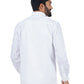 Ramraj Cotton Mens Full Sleeve Formal 100 % Cotton White Shirt | Swadesiicart