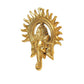 KridayKraft Metal Ganesha ji Statue, Ganpati Wall Hanging Sculpture Lord Ganesh Idol - Swadesiicart