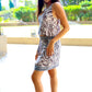 Noroke Cotton Crepe Paisley Mini Skirt Co-Ord Set Women - Printed - Swadesiicart