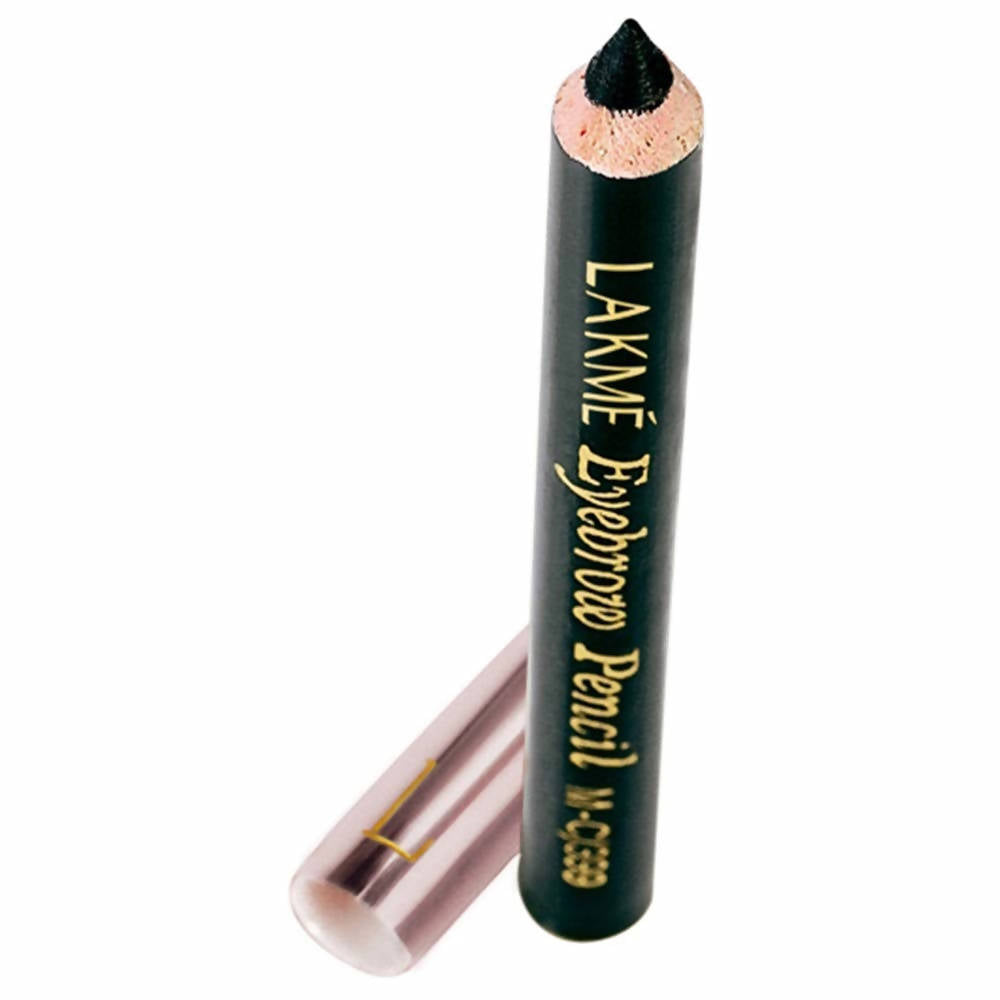Lakme Eyebrow Pencil - Black - Swadesiicart