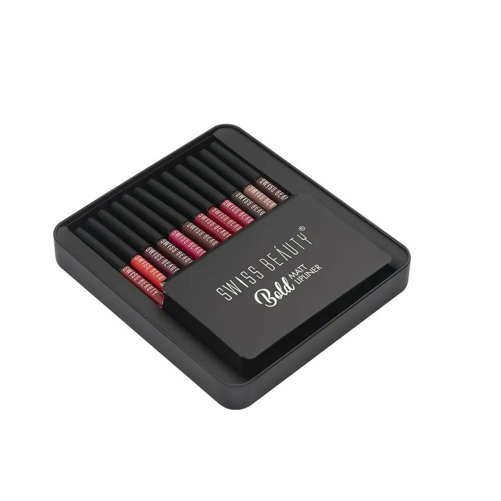 Swiss Beauty Bold Matt Lip Liner Set | Swadesiicart