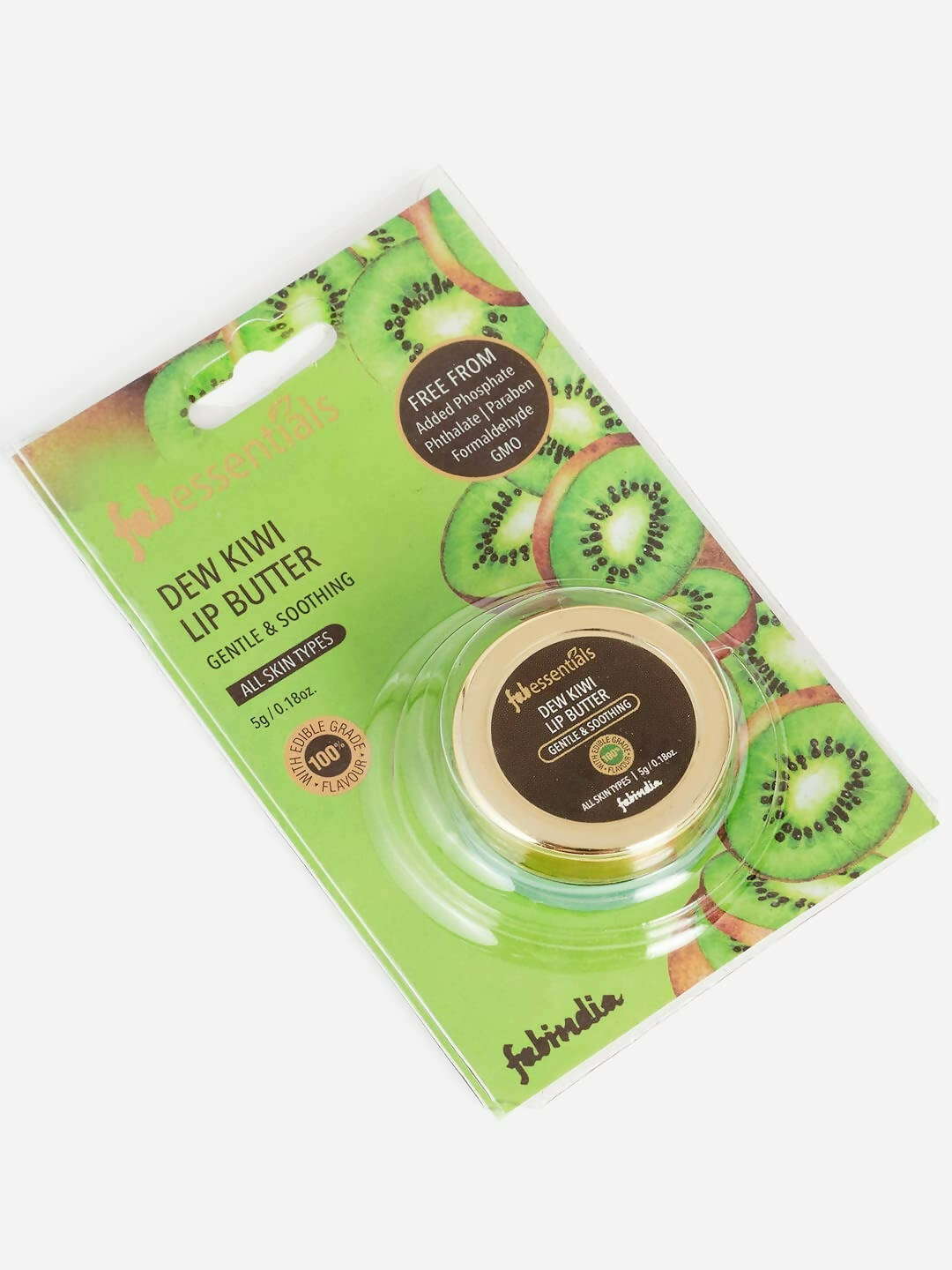 Fabessentials Dew Kiwi Lip Butter - Swadesiicart
