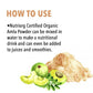 Nutriorg Certified Organic Amla Powder - Swadesiicart