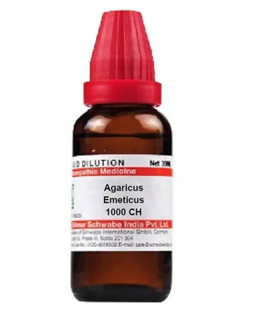 Dr. Willmar Schwabe India Agaricus Emeticus Dilution | Swadesiicart