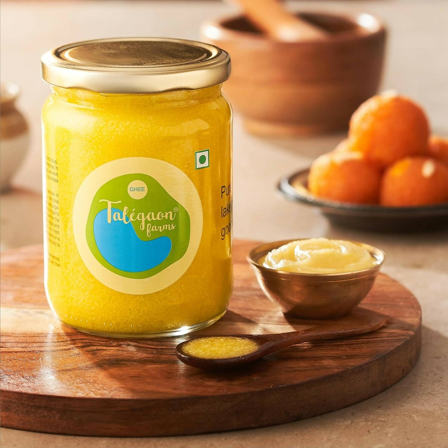 Talegaon Farms Pure Cow Ghee - Swadesiicart
