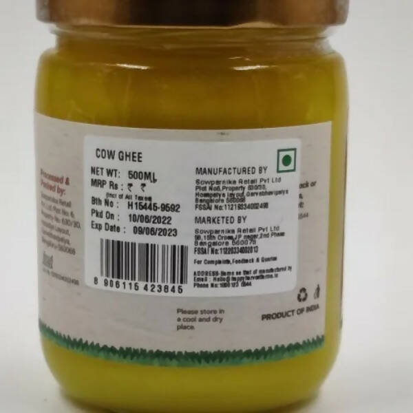 Happy Harvest Farms Natural Cow Ghee | Traditional Cow Ghee | Organic & Premium Ghee | Swadesiicart