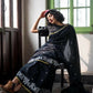 Exclusive Collection Beautiful Black Embroidery Saree - Swadesiicart