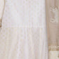 Ahalyaa Off White Chanderi Anarkali Kids Kurta With Dupatta For Girls | Swadesiicart