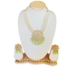 White Multistrand Beaded Choker Jewellery Set By House of Ree | Swadesiicart