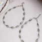 NVR Women's Set of 2 Silver-Plated Elephant Design Anklets | Swadesiicart