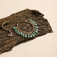 Women's Gold-Polished Necklace - Ruby Raang | Swadesiicart