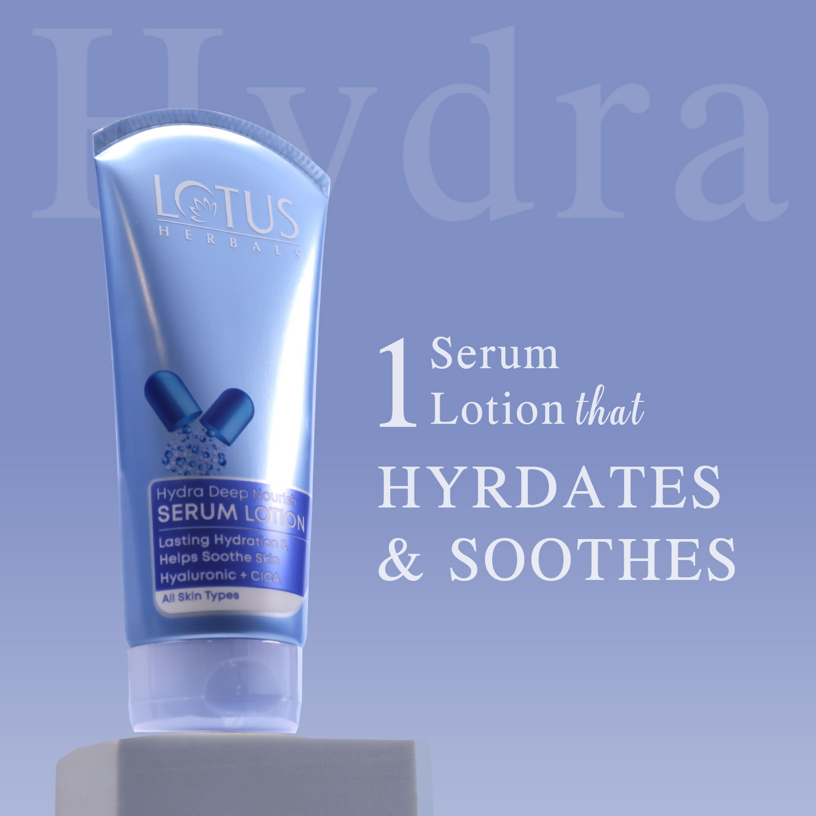 Lotus Herbals Hydra Deep Nourish Serum Lotion - Swadesiicart