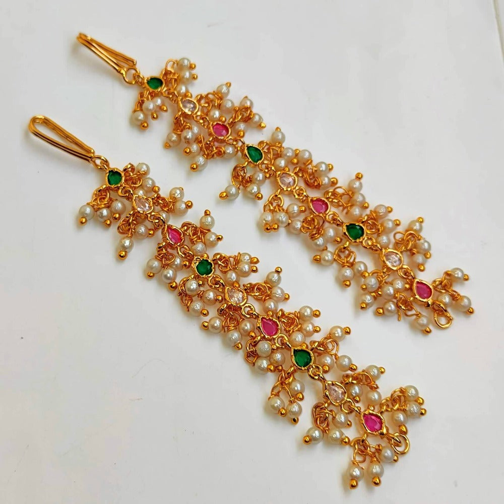 Multicolor Loreal Earside Chain Pair | Swadesiicart