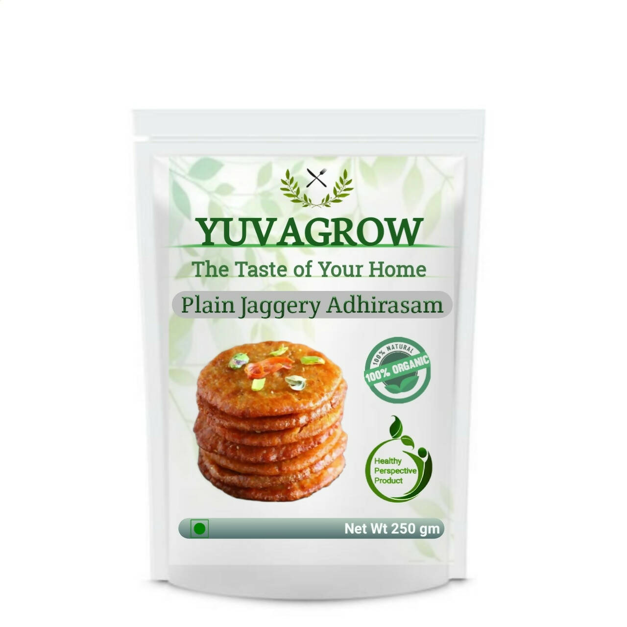 Yuvagrow Plain Jaggery Adhirasam | Swadesiicart