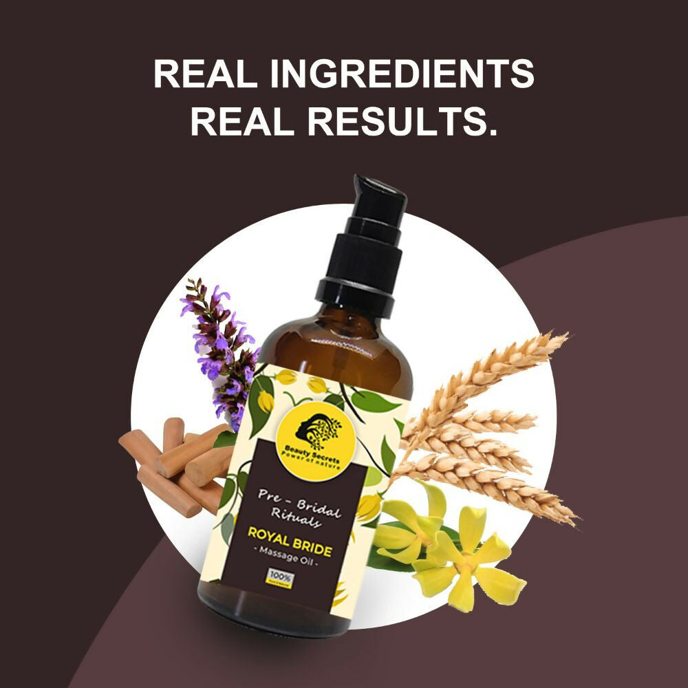 Beauty Secrets Royal Bride Body Massage Oil - Swadesiicart