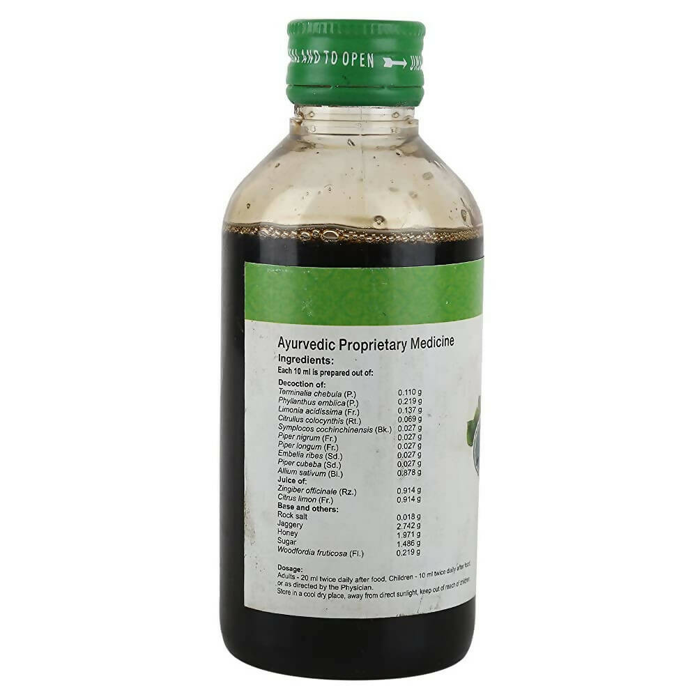 Vaidyaratnam Digestol Liquid (Syrup) - Swadesiicart