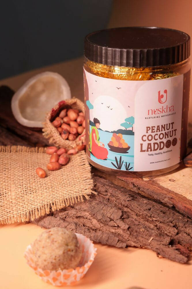 Nuskha Peanut Coconut Laddoo | Swadesiicart