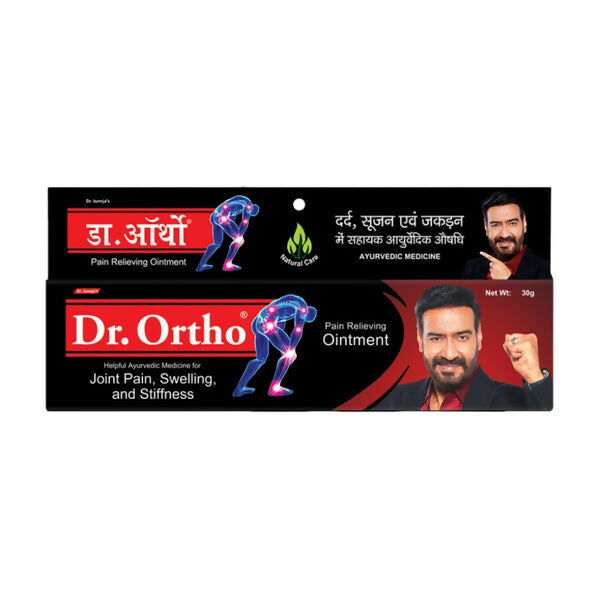 Dr. Ortho Ayurvedic Ointment, Balm & Knee Cap Combo - Swadesiicart