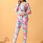 Myshka Women's Multi Printed Coat With Trousers - Swadesiicart