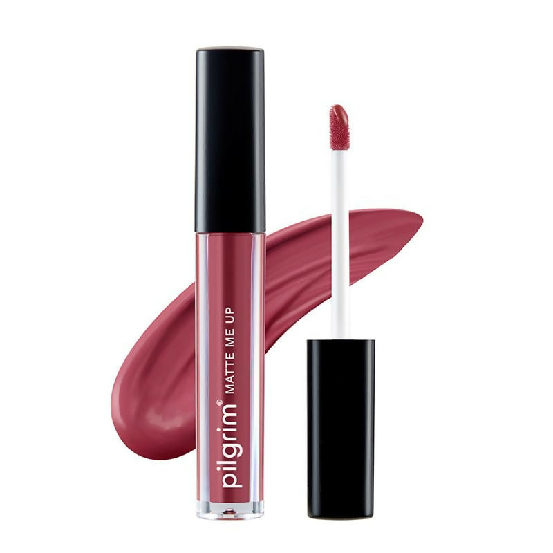 Pilgrim Liquid Matte Lipstick with Hyaluronic Acid - Pink Kisses - Pilgrim