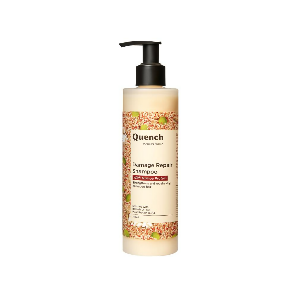 Quench Damage Repair Shampoo with Quinoa & Ceramides | Swadesiicart