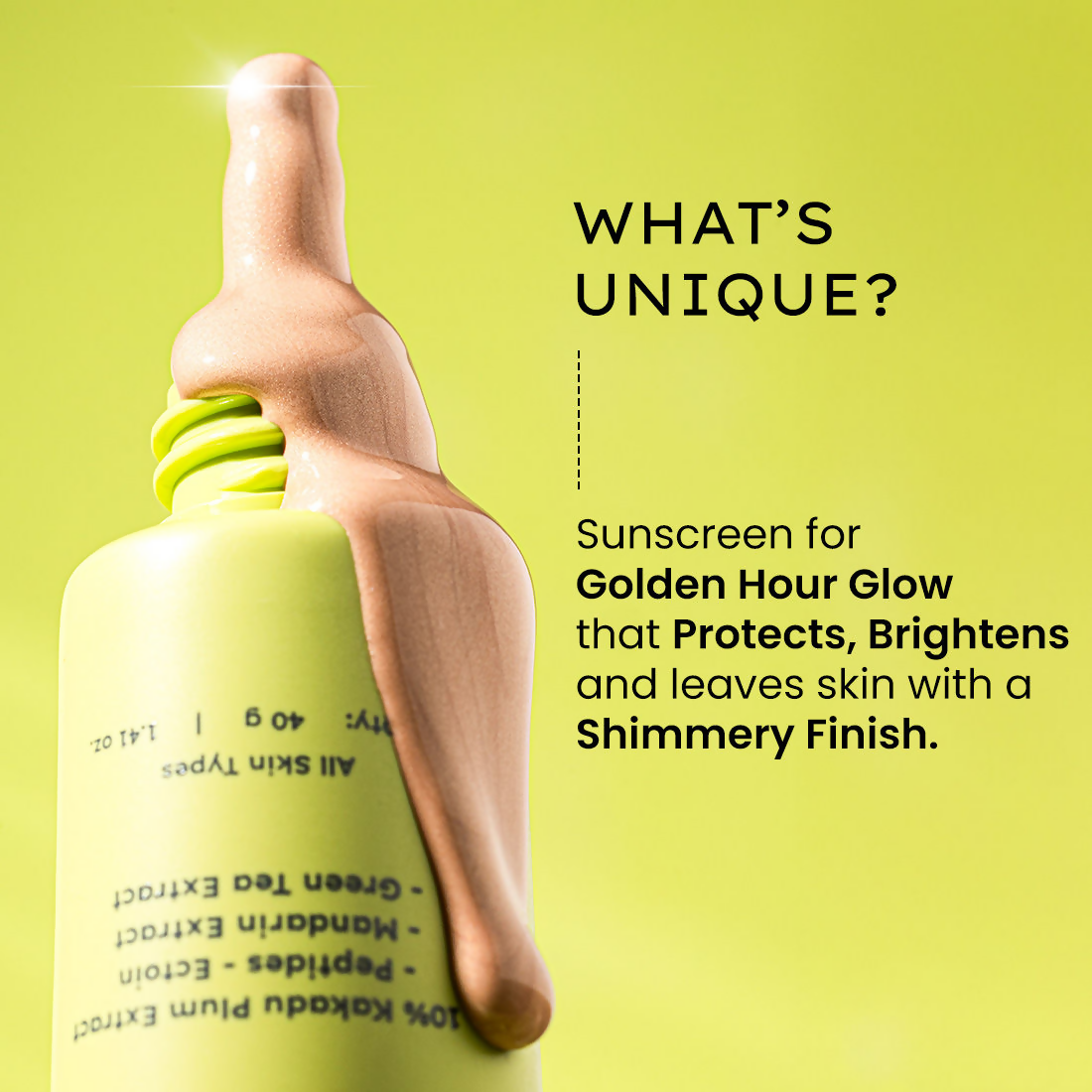 Hyphen Golden Hour Glow Sunscreen SPF 50 PA++++ | Swadesiicart