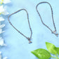 Mominos Fashion Kamal Johar Oxidised Light Weight Silver Anklets | Swadesiicart