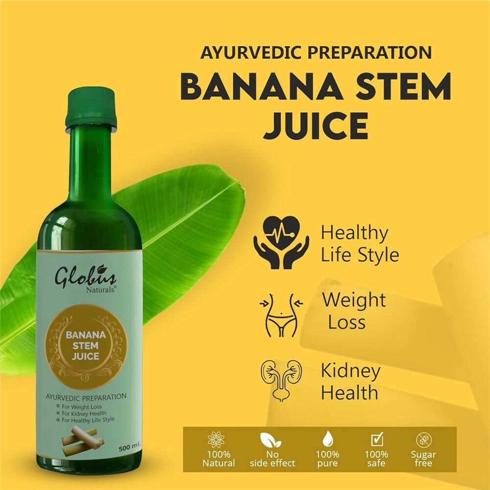 Globus Naturals Banana Stem Juice - Swadesiicart