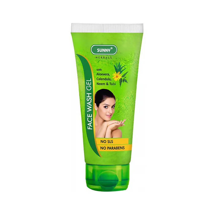Bakson's Sunny Herbals Face Wash Gel With Aloevera, Calendula, Neem & Tulsi - Limited Time Offer
