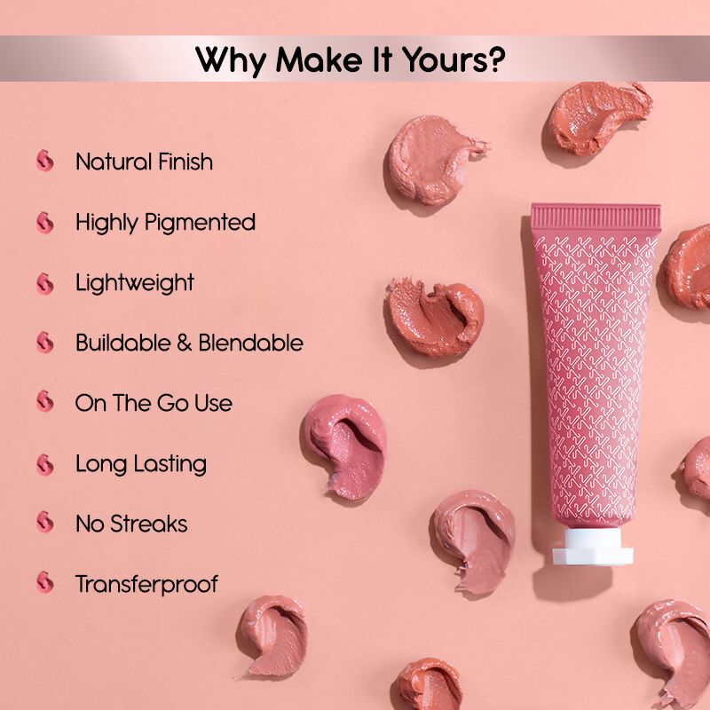 Kay Beauty By Katrina Kaif Creme Blush - Sweetheart Pink | Swadesiicart