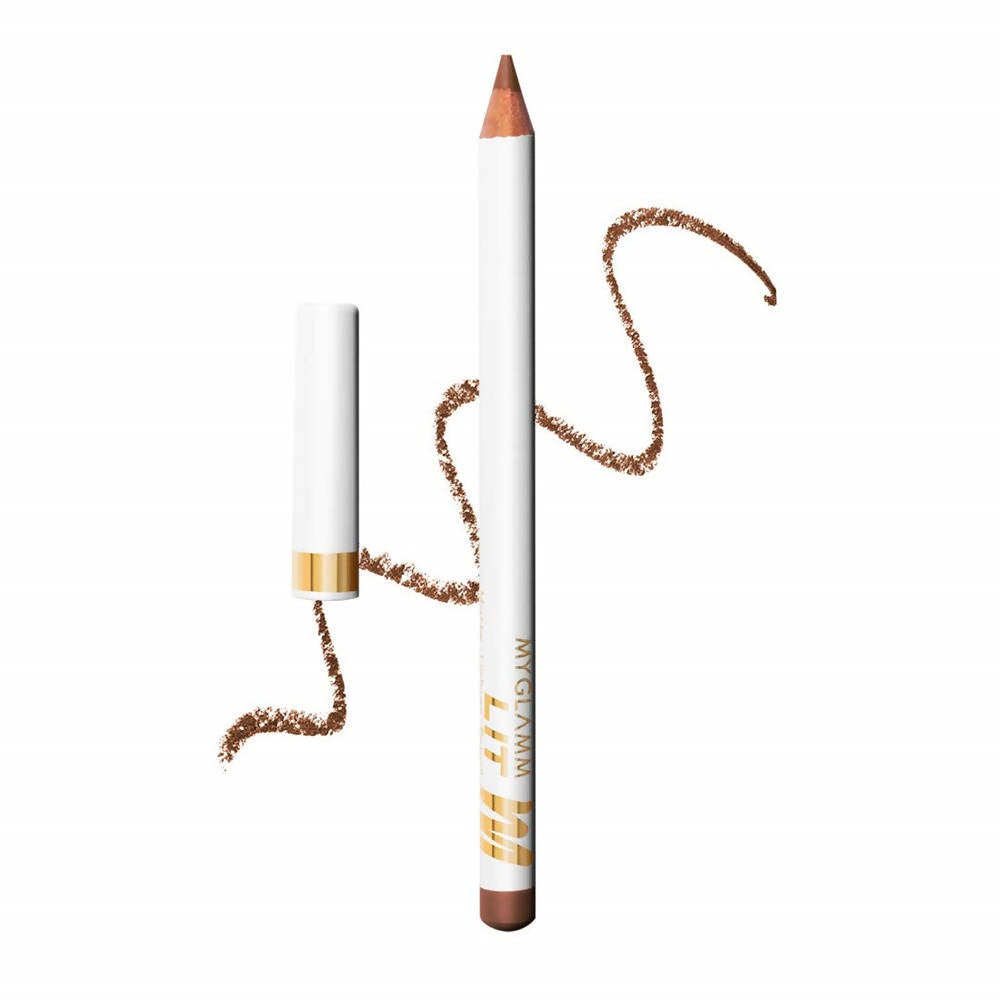 MYGLAMM LIT Matte Lip Liner Pencil - Blended (1.14 Gm) - Swadesiicart