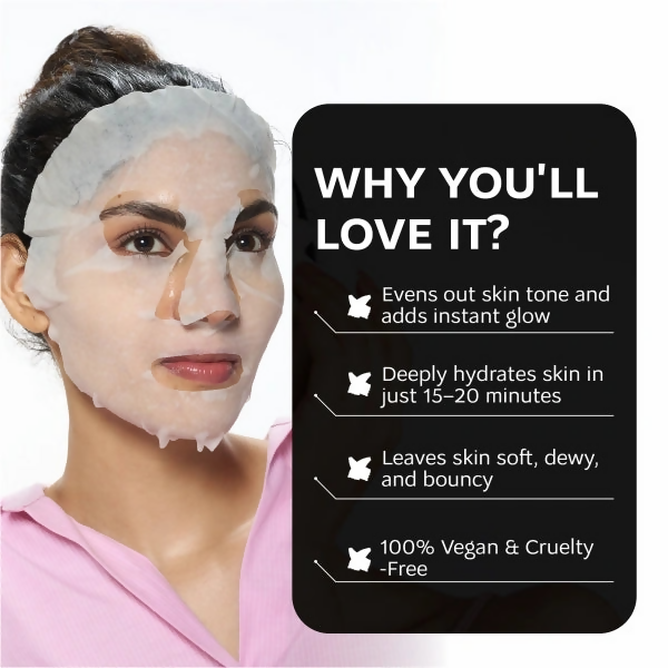 Dunamiss Sheet Mask Hyaluronic & Peptide Rich | Swadesiicart