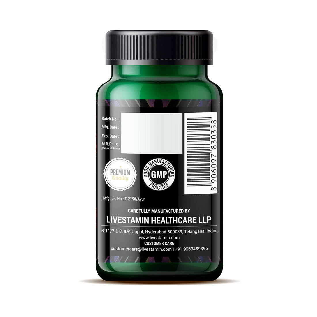 Livestamin Bhringraja Capsules - Swadesiicart
